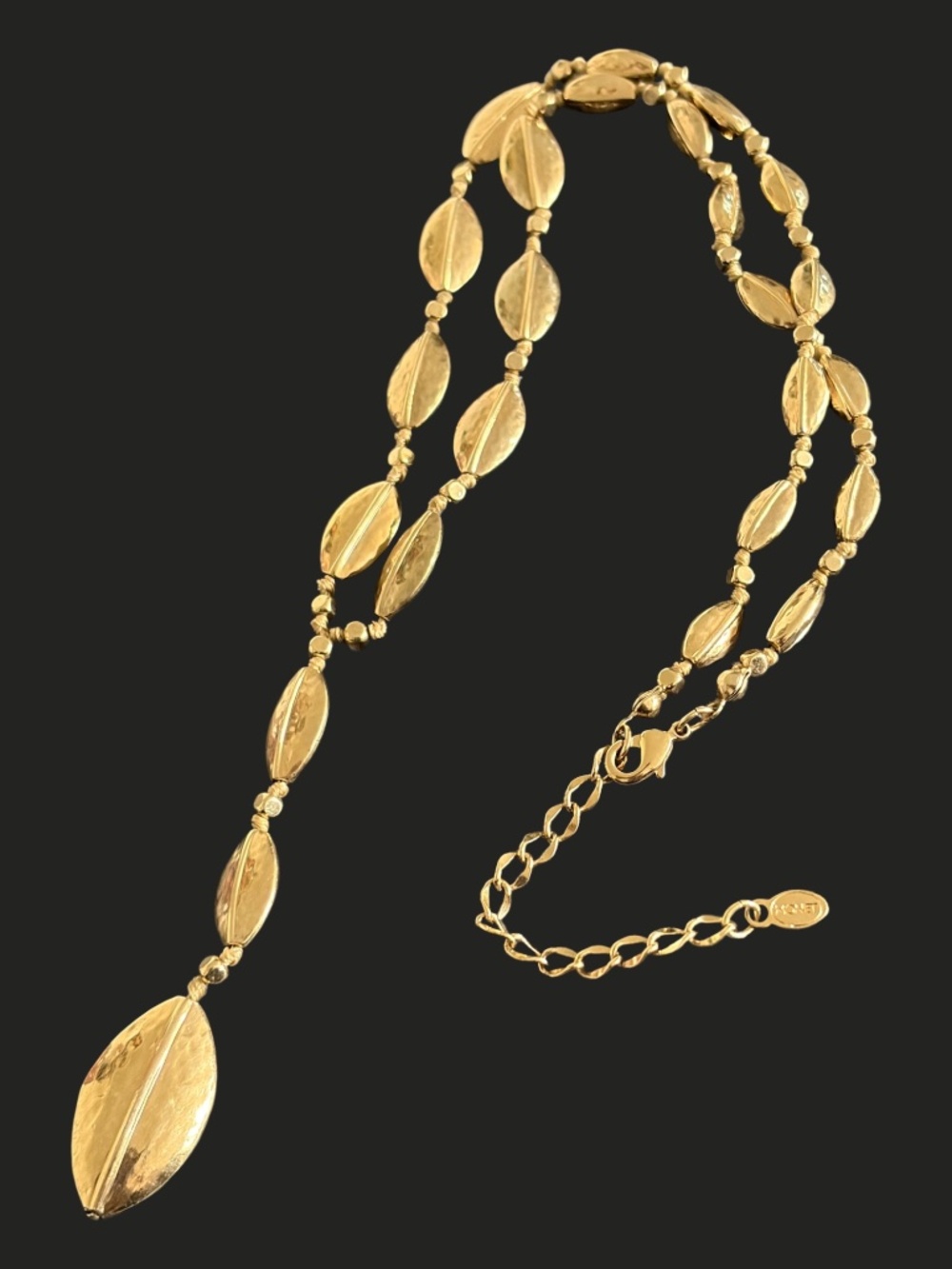 Gold Plated Monet Necklace